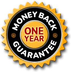 1 Year Money Back Guarantee